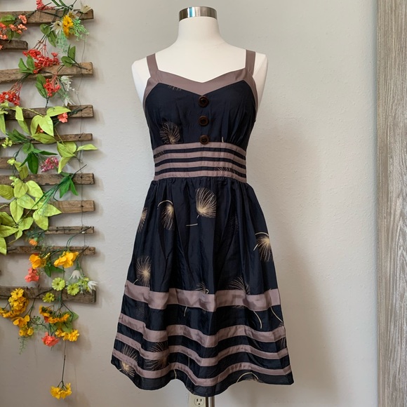 Burlapp Dandelion Wish Short Dress - Picture 1 of 3